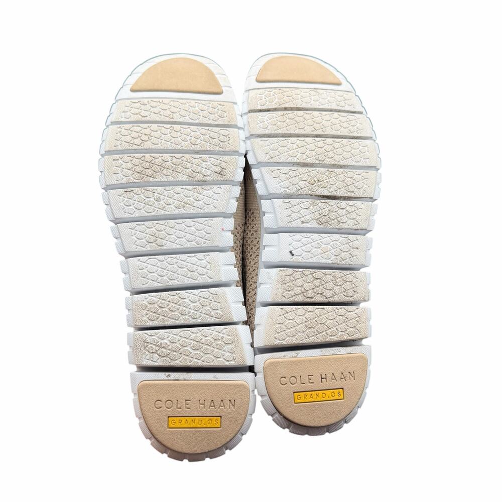 Cole Haan ZeroGrand Knit Slip-On Loafers Beige Womens Lightweight Comfort 9 1/2 - Picture 8 of 13